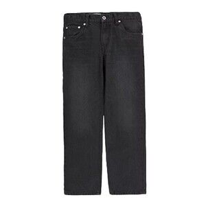 Levi's Silvertab Stay Loose 5-pocket Denim Skater Jeans Black Youth Boys Size 12